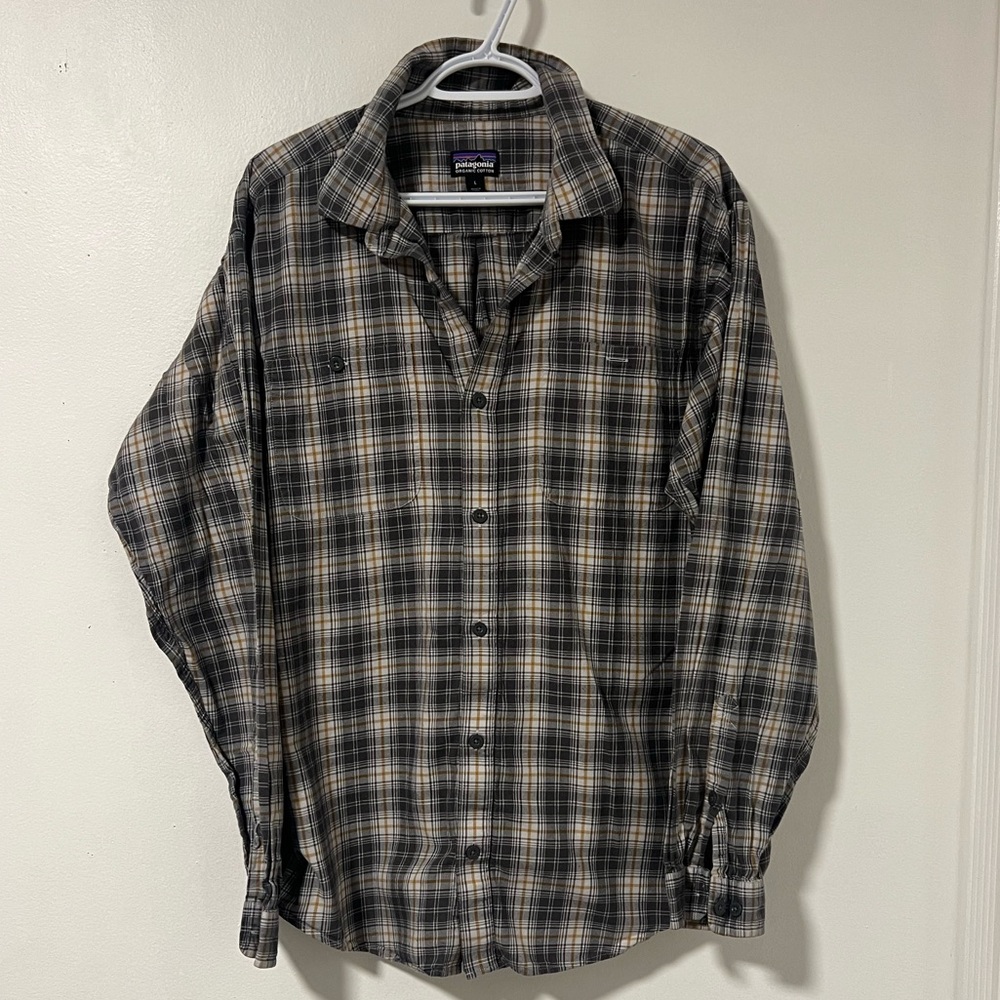 Patagonia Plaid Button Down Casual Shirt